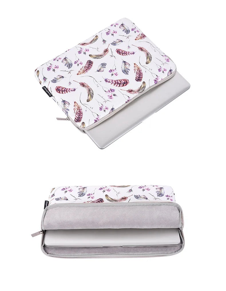 Pochette ordinateur 13 pouces floral - ShopGET®