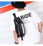 Sac banane homme streetwear en nylon