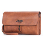 Pochette homme pas cher jeep Marron-Kaki-Noir-ShopGET® 