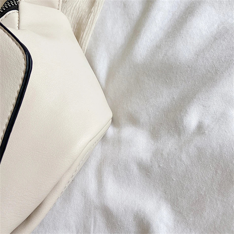 Sac banane en cuir  à bandoulière voyage