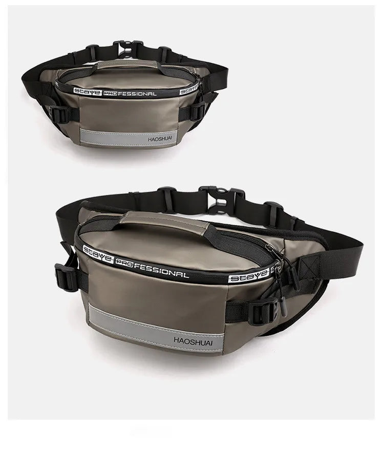 Sac banane homme streetwear en nylon