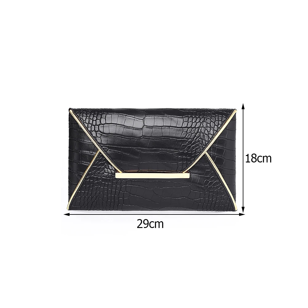 Pochette femme multicolore en cuir - ShopGET®