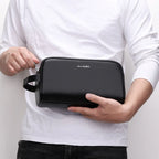 Sac pochette homme Marron / 26 x 8 x 14 CM / Offerte-Noir / 26 x 8 x 14 CM / Offerte-ShopGET® 