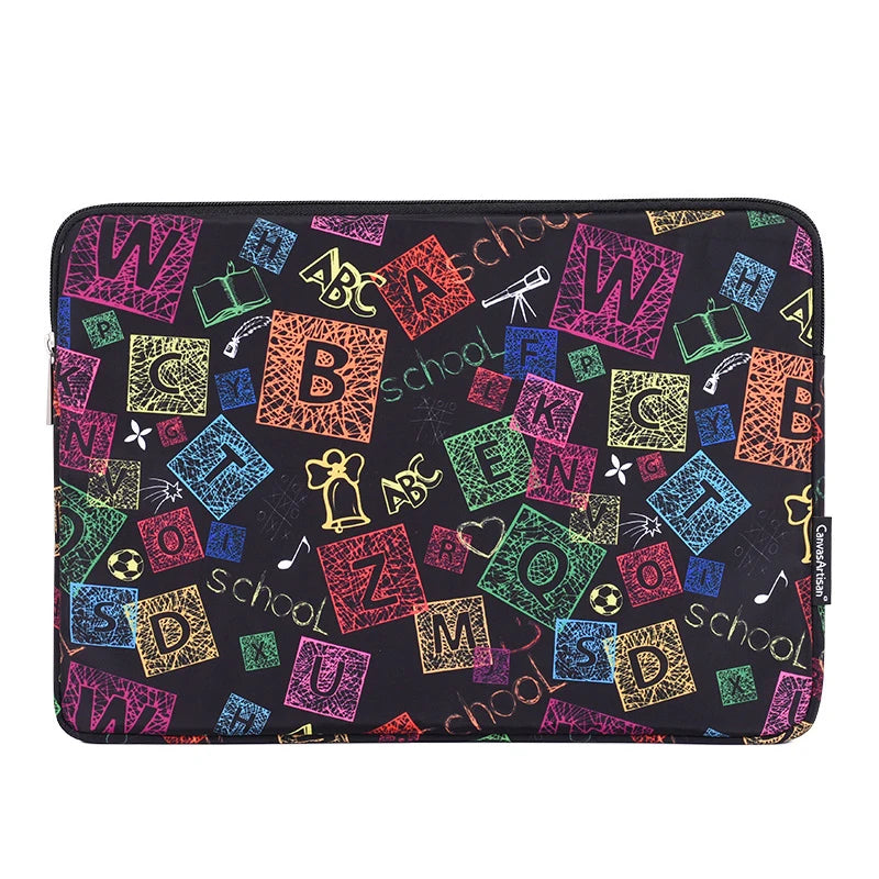 Pochette ordinateur Mac décore Alphabet - ShopGET®