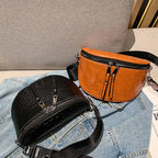 Sac banane femme chic marron de luxe