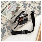 Sac banane femme classe en velours - ShopGET®