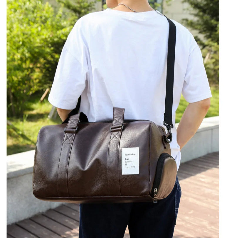 Sac weekend femme tendance cuir A-B-ShopGET® 