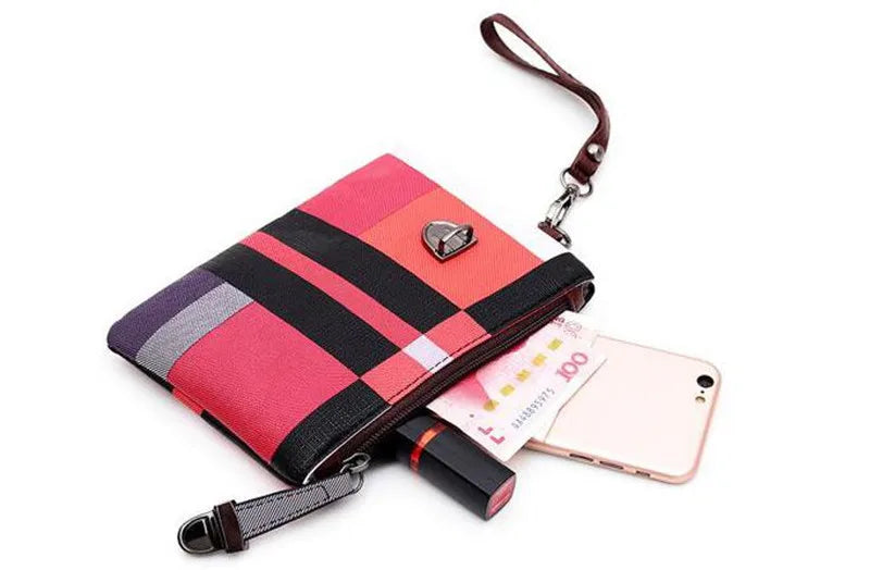 Sac cabas femme ensemble de 4 Pièces Rouge-Noir-Bleu A-Bleu-Marron-ShopGET® 