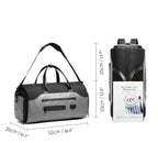 Sac weekend gentlemen de luxe Noir-Gris-ShopGET® 