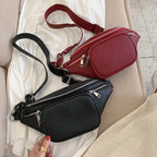 Sac banane en cuir femme