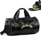 Sac polochon petit pas cher Bleu Blanc-Bordeau-Vert Blanc-Bordeau Blanc-Noir Blanc-Vert-Noir Or-ShopGET® 