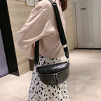 Sac banane femme chic marron de luxe