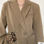 Sac banane léopard original pour ceinture