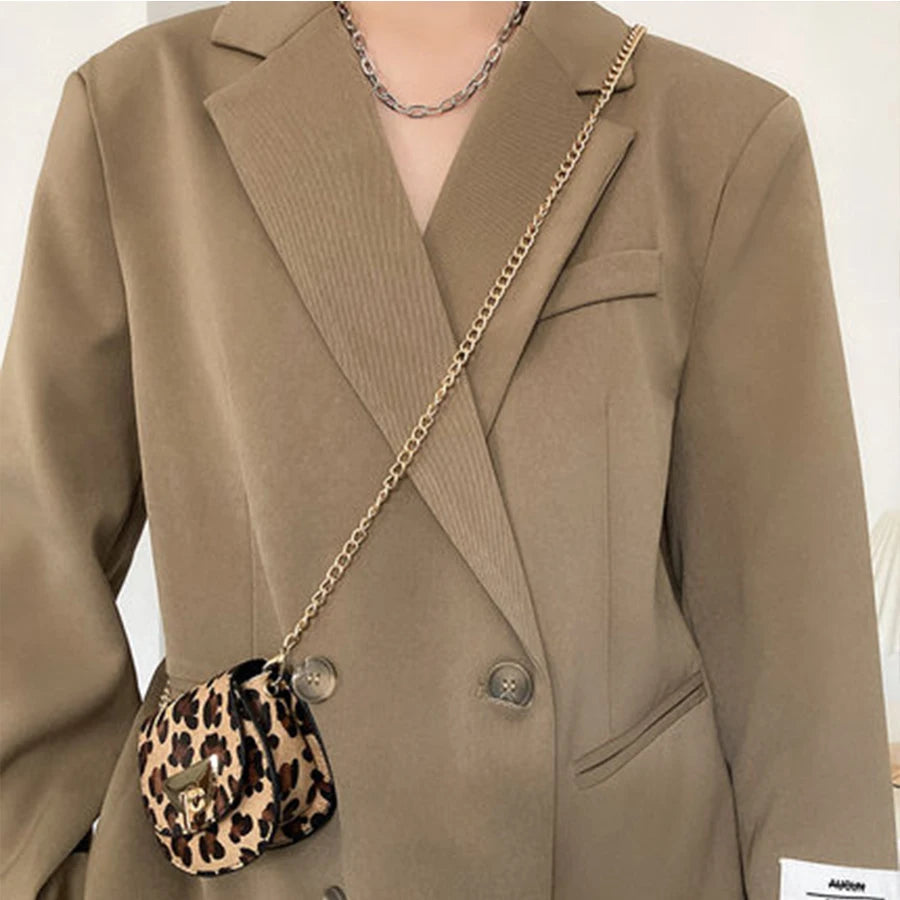 Sac banane léopard original pour ceinture