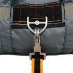 Sac polochon sport femme en nylon Vert / 40 x 13 x 20 cm-Gris / 40 x 13 x 20 cm-ShopGET® 