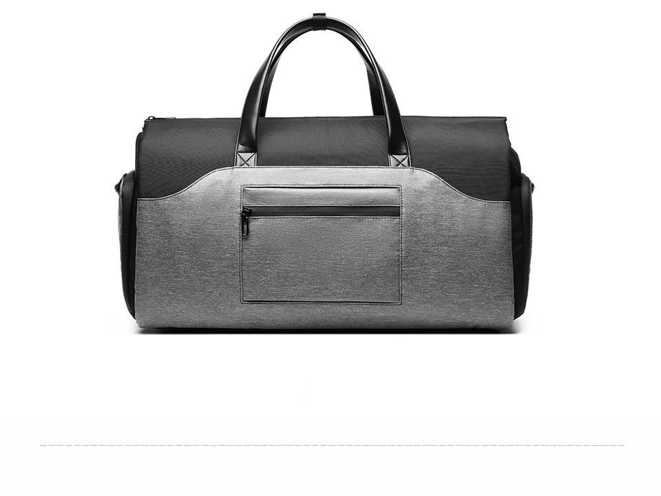 Sac weekend gentlemen de luxe Noir-Gris-ShopGET® 
