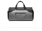 Sac weekend gentlemen de luxe Noir-Gris-ShopGET® 