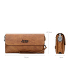Pochette homme travail jeep Marron-Noir-Kaki-ShopGET® 