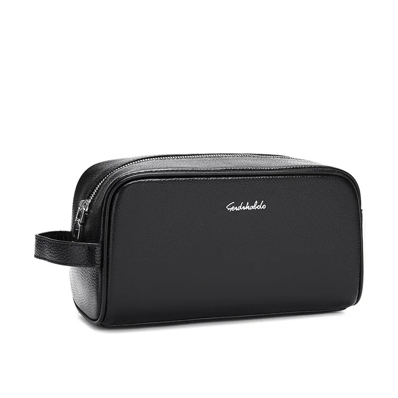 Sac pochette homme Marron / 26 x 8 x 14 CM / Offerte-Noir / 26 x 8 x 14 CM / Offerte-ShopGET® 