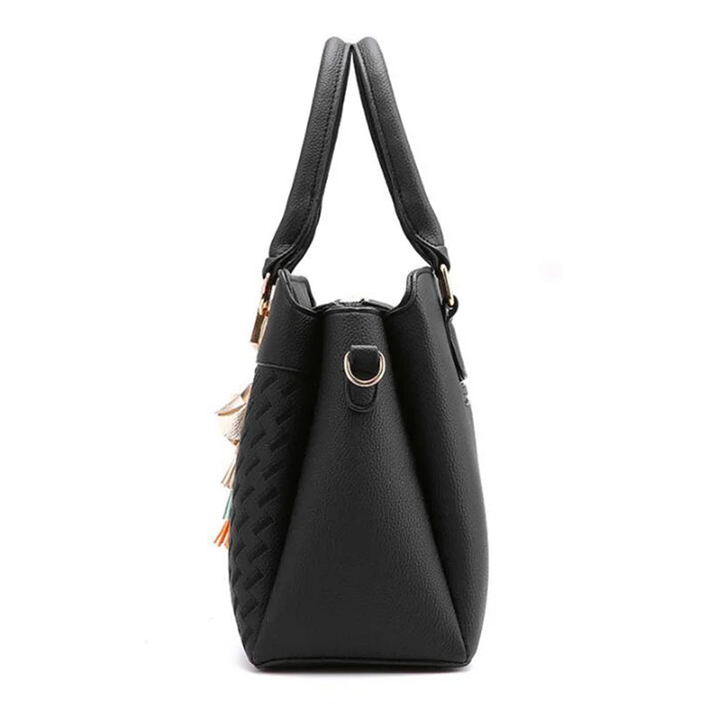 Sac cabas femme simple et doux Noir / 31x14x23cm-Gris SB / 31x14x23cm-Kaki / 31x14x23cm-Rose SB / 31x14x23cm-Bleu SB / 31x14x23cm-Rouge / 31x14x23cm-ShopGET® 