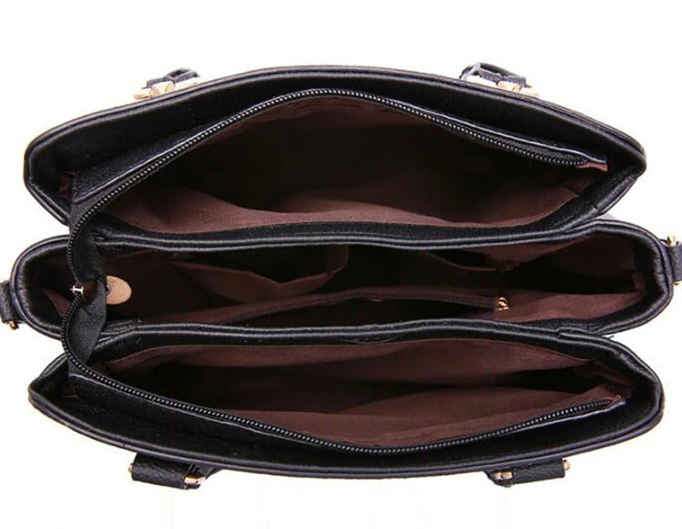 Sac cabas femme simple et doux Noir / 31x14x23cm-Gris SB / 31x14x23cm-Kaki / 31x14x23cm-Rose SB / 31x14x23cm-Bleu SB / 31x14x23cm-Rouge / 31x14x23cm-ShopGET® 