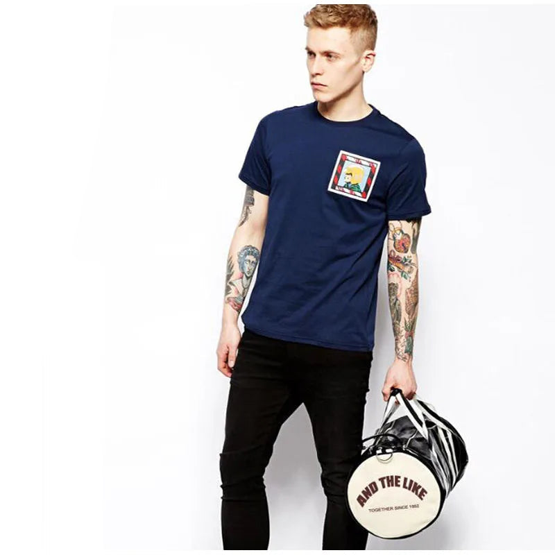 Sac polochon  homme cuir Rouge / 45 x 30 x 30 cm-Burgundy / 45 x 30 x 30 cm-Noir Blanc / 45 x 30 x 30 cm-Noir Jaune / 45 x 30 x 30 cm-Noir / 45 x 30 x 30 cm-Burgundy Noir / 45 x 30 x 30 cm-Bleu / 45 x 30 x 30 cm-Vert / 45 x 30 x 30 cm-ShopGET® 