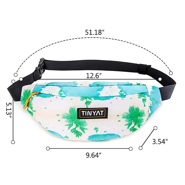 Sac banane tissu polyester pour femme - ShopGET®