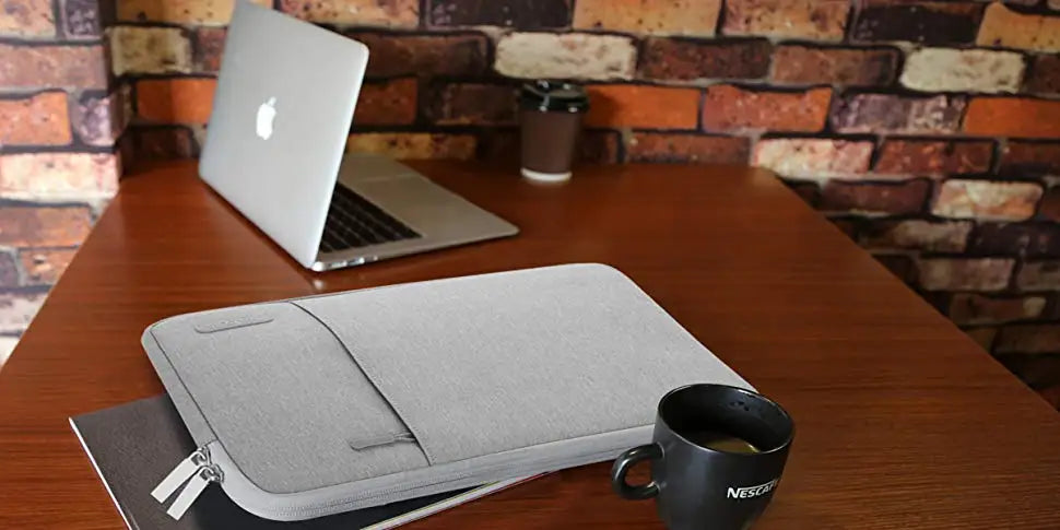 Pochette ordinateur tissu marbre - ShopGET®