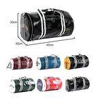 Sac polochon  homme cuir Rouge / 45 x 30 x 30 cm-Burgundy / 45 x 30 x 30 cm-Noir Blanc / 45 x 30 x 30 cm-Noir Jaune / 45 x 30 x 30 cm-Noir / 45 x 30 x 30 cm-Burgundy Noir / 45 x 30 x 30 cm-Bleu / 45 x 30 x 30 cm-Vert / 45 x 30 x 30 cm-ShopGET® 