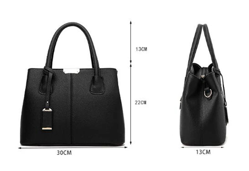 Sac cabas en cuir vintage Pourpre / 30x13x22cm-Rose / 30x13x22cm-Beige / 30x13x22cm-wine rouge / 30x13x22cm-Noir / 30x13x22cm-Gris / 30x13x22cm-Bleu / 30x13x22cm-ShopGET® 