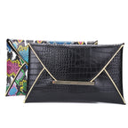 Pochette femme multicolore en cuir - ShopGET®