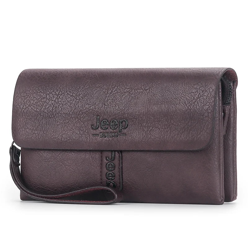 Pochette homme pas cher jeep Marron-Kaki-Noir-ShopGET® 