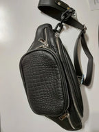 Sac banane en cuir femme