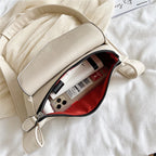 Sac banane en cuir  à bandoulière voyage