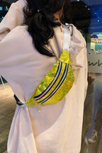 Sac banane argent pour femme - ShopGET®