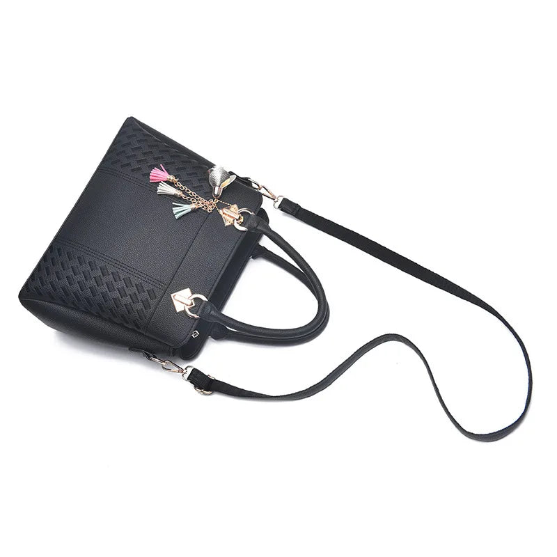 Sac cabas femme simple et doux Noir / 31x14x23cm-Gris SB / 31x14x23cm-Kaki / 31x14x23cm-Rose SB / 31x14x23cm-Bleu SB / 31x14x23cm-Rouge / 31x14x23cm-ShopGET® 