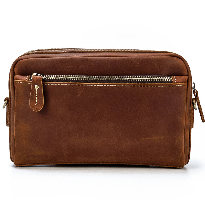 Trousse de toilette homme cuir luxe - ShopGET®