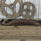 Sac banane en cuir solide pour homme