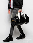 Sac polochon rouge vin Vin rouge et noir-Rouge-Vert-Noir Blanc-Bleu-Noir-Vin Rouge-Noir Jaune-ShopGET® 