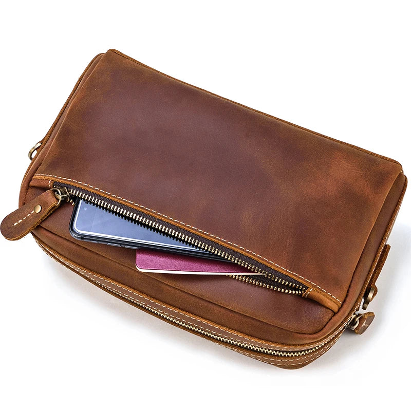 Trousse de toilette homme cuir luxe - ShopGET®