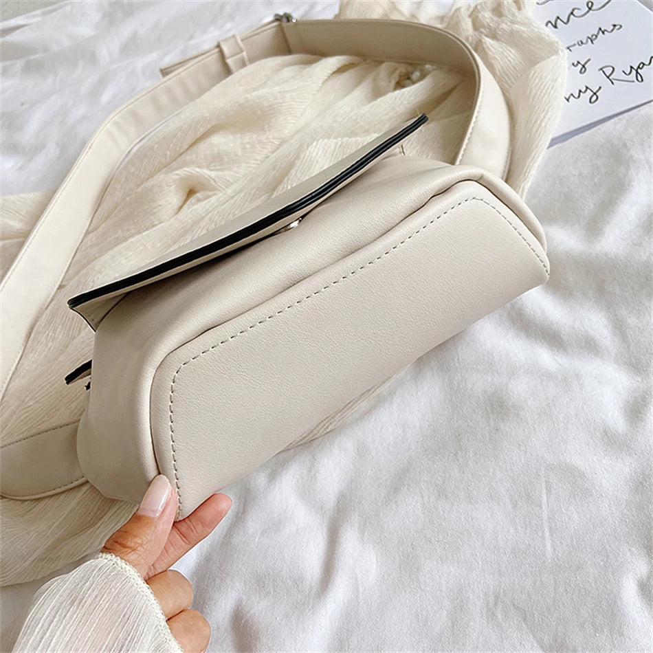 Sac banane en cuir  à bandoulière voyage