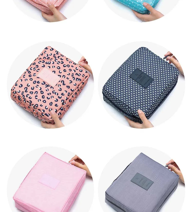 Trousse de toilette léopard imperméable femme - ShopGET®