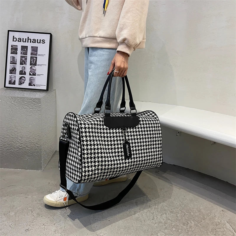 Sac weekend homme / Femme pas cher à décor géométrique Sac Weekend (GRAND)-Sac Weekend (PETIT)-ShopGET® 