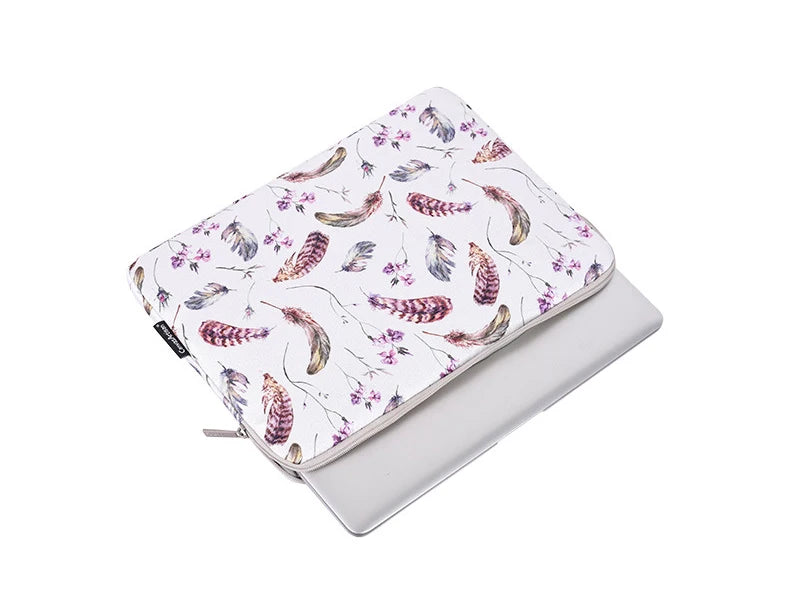 Pochette ordinateur 15 pouces plumes - ShopGET®