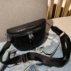 Sac banane femme chic marron de luxe