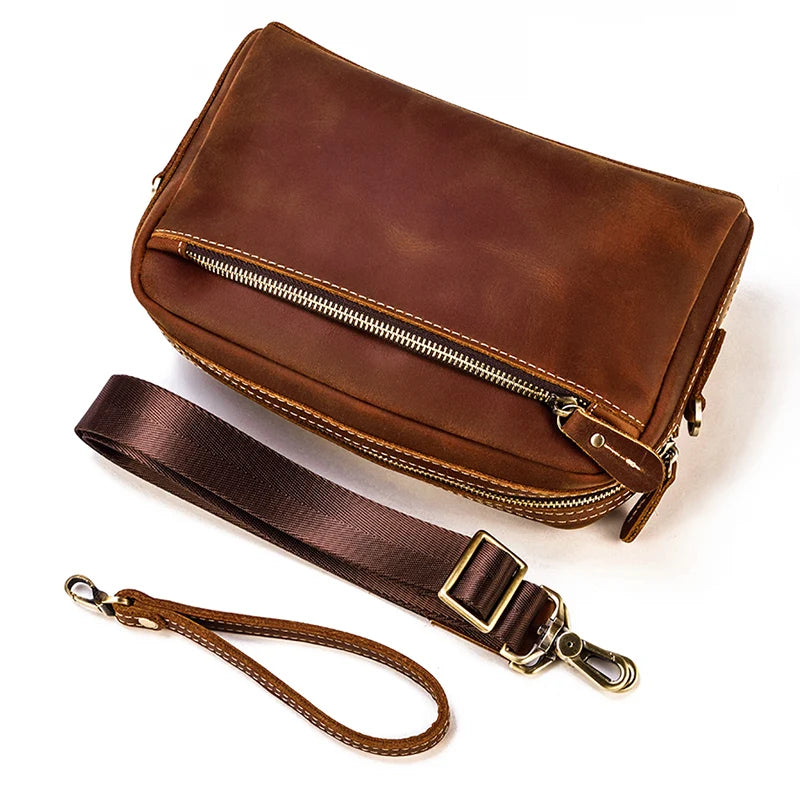 Trousse de toilette homme cuir luxe - ShopGET®