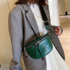 Sac banane femme chic marron de luxe