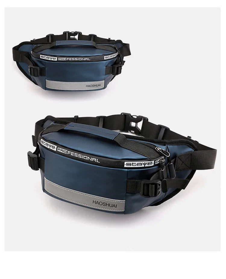 Sac banane homme streetwear en nylon