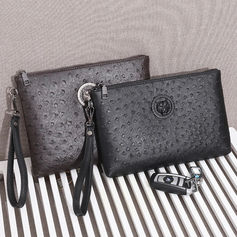 Pochette homme à main Noir / Small / Offerte-Noir / Medium / Offerte-Noir / Big / Offerte-Marron / Small / Offerte-Marron / Medium / Offerte-Marron / Big / Offerte-ShopGET® 