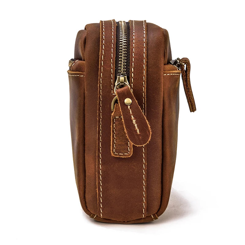 Trousse de toilette homme cuir luxe - ShopGET®